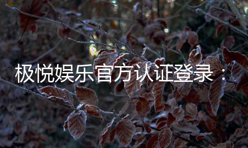 极悦娱乐官方认证登录：安全便捷的一站式游戏入口指南