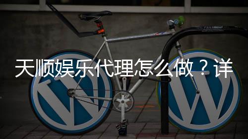 天顺娱乐代理怎么做？详细申请流程与盈利技巧分享