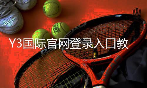 Y3国际官网登录入口教程：快速注册登录与常见问题解决